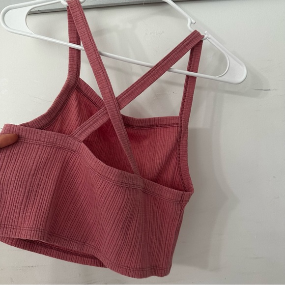 Pink Cropped Tank - Picture 3 of 4